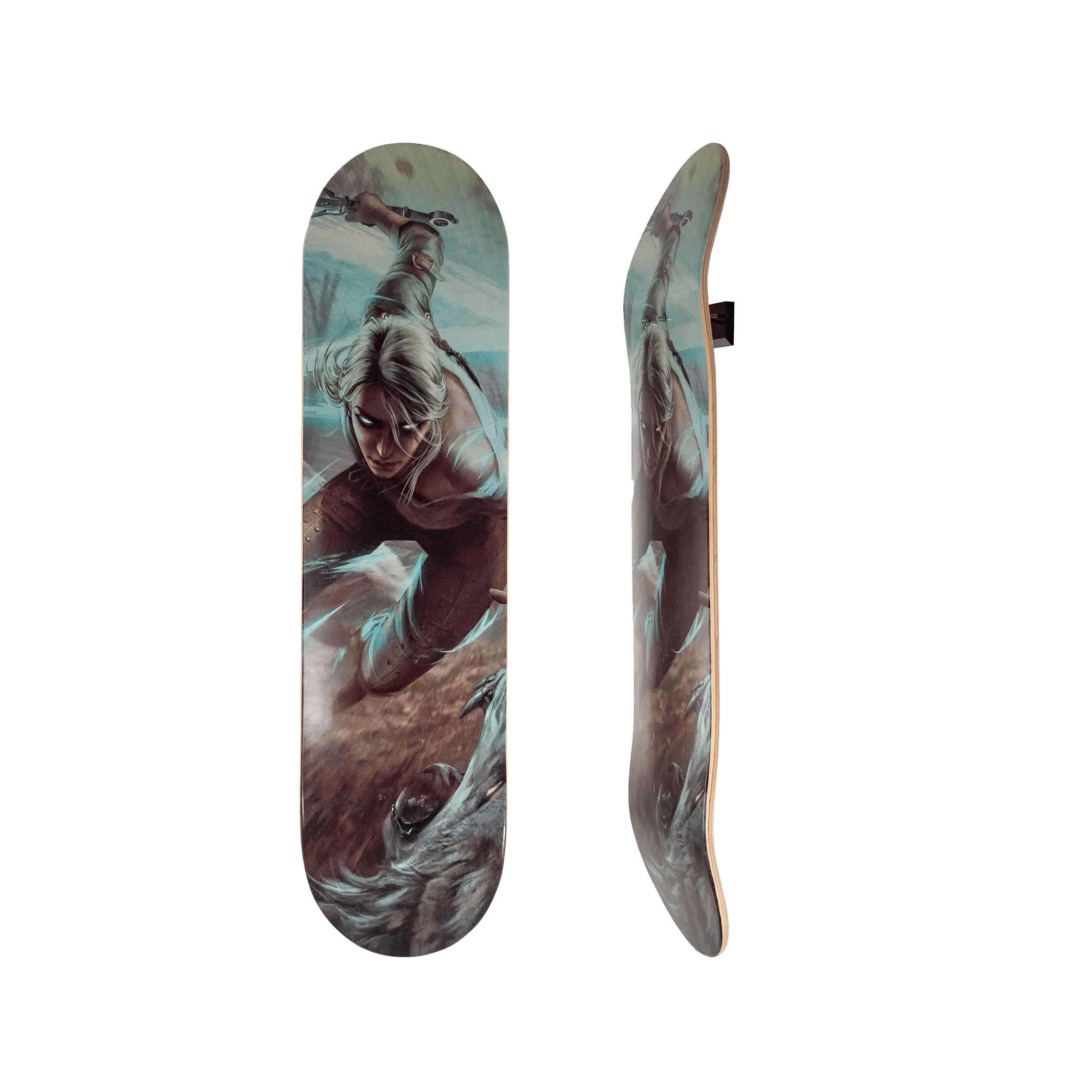 The Witcher Ciri Skateboard Deck - Dyenamik