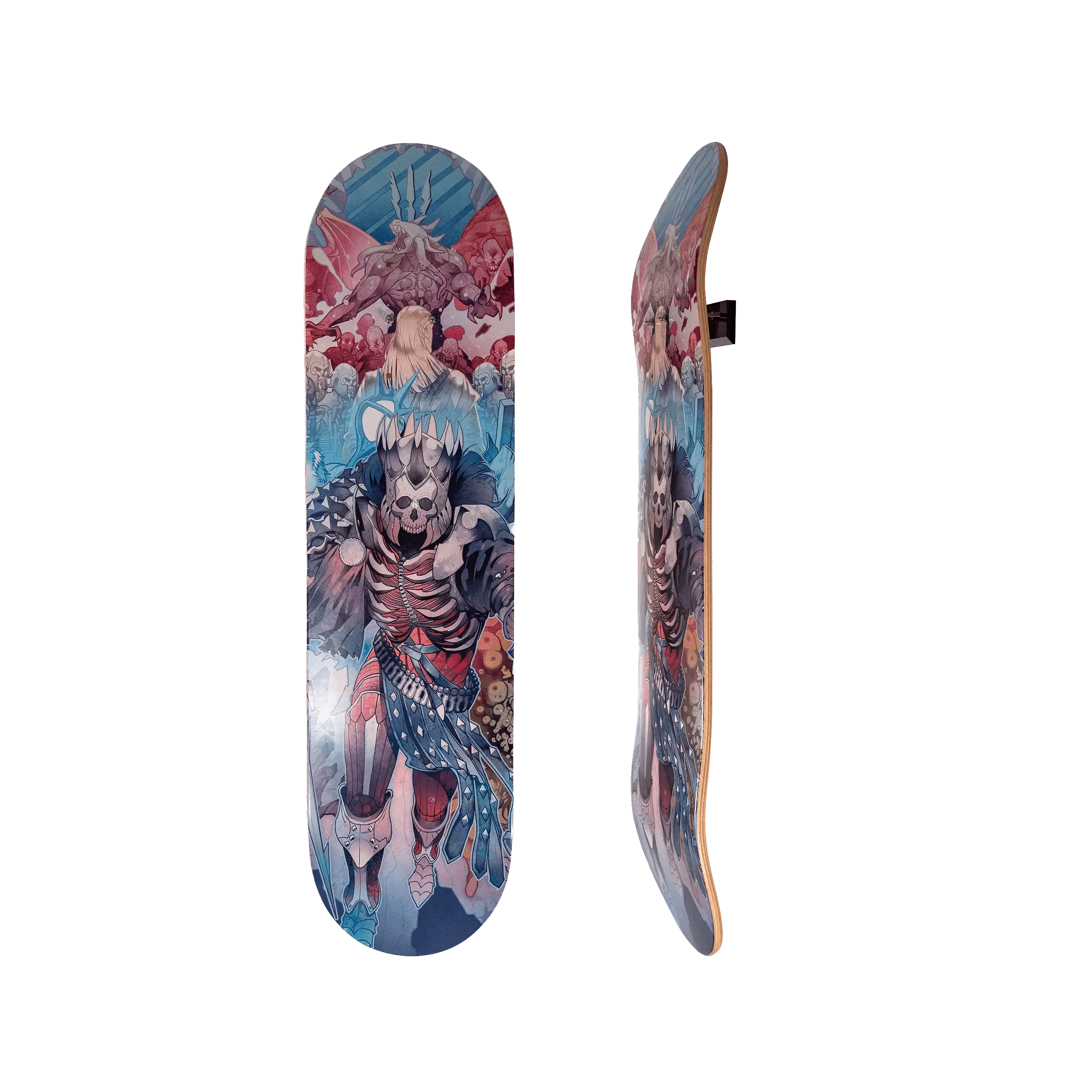 The Witcher Wild Hunt Skateboard Deck - Dyenamik