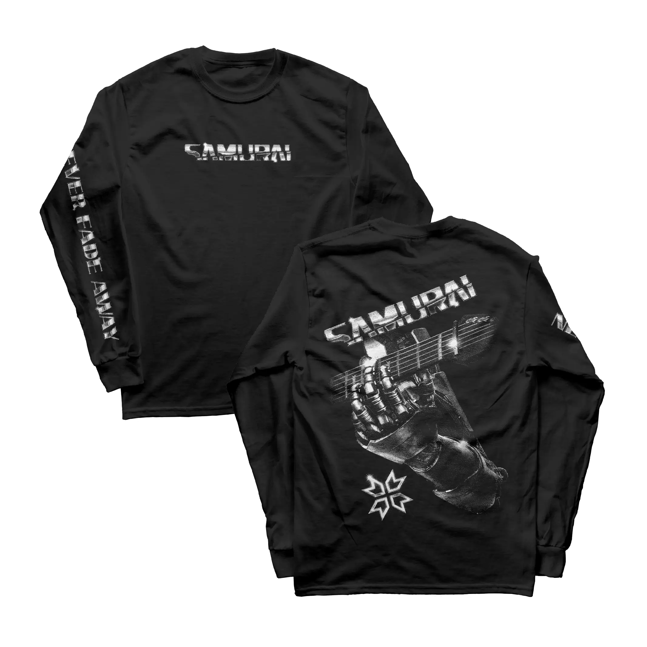 Cyberpunk 2077 - Samurai Retro Band LS Silver