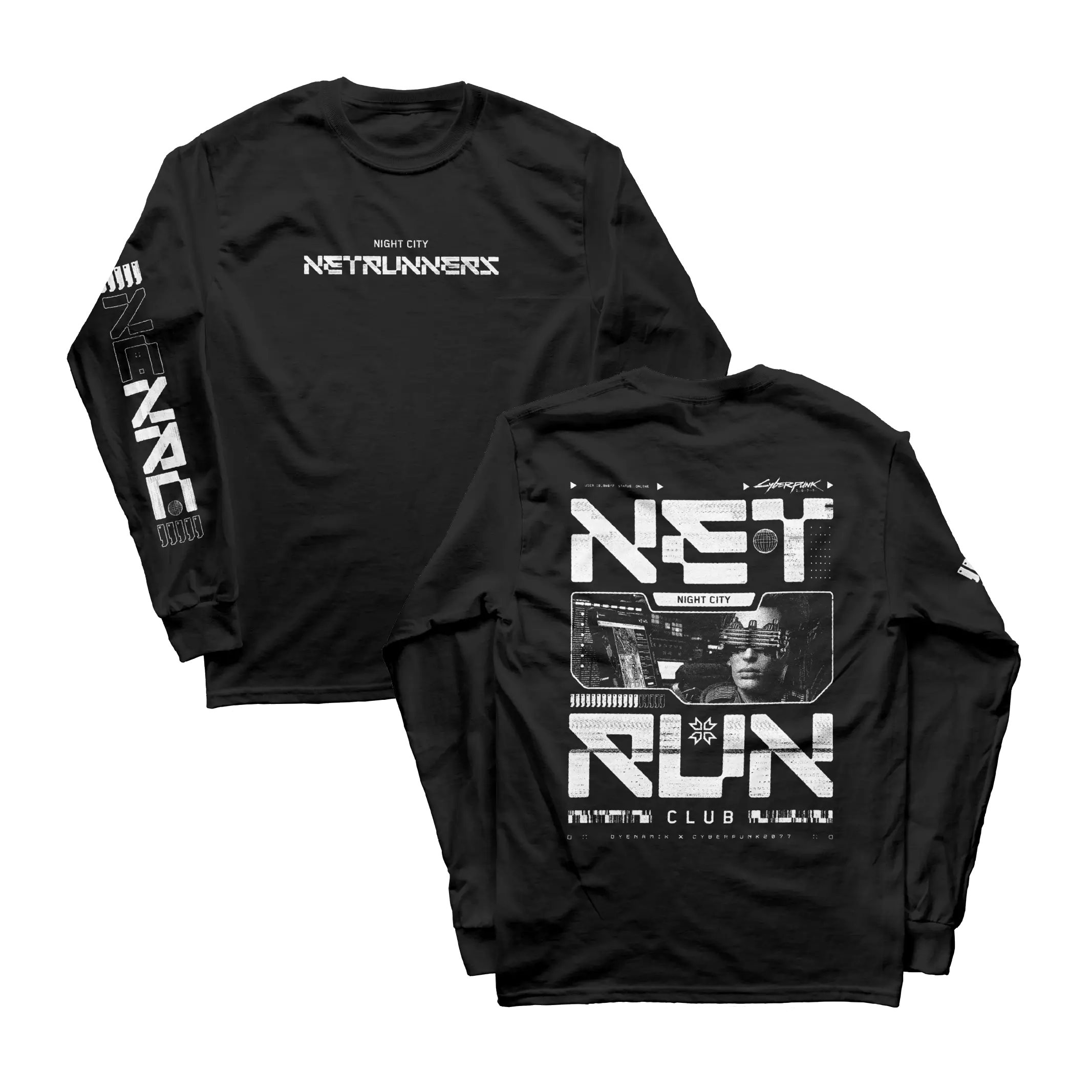 Cyberpunk 2077 - Net Run Club LS (B) White