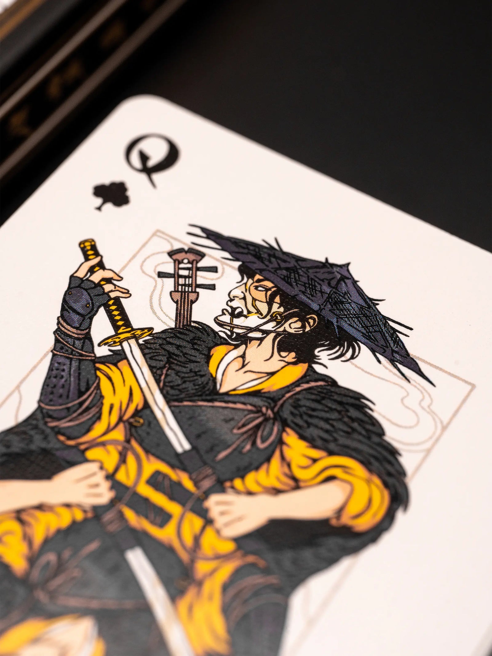 Ghost of Yōtei Playing Cards - Black Edition