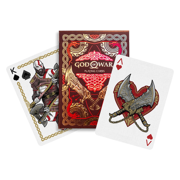 God of War Playing Cards - Blades of Chaos Edition