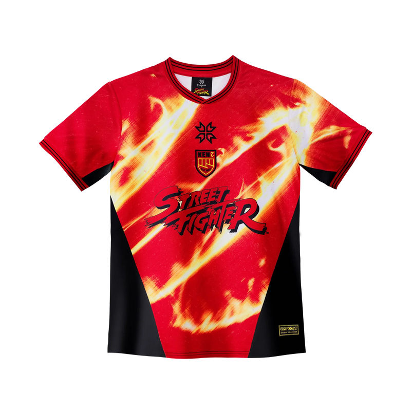 Street Fighter Ken Jersey