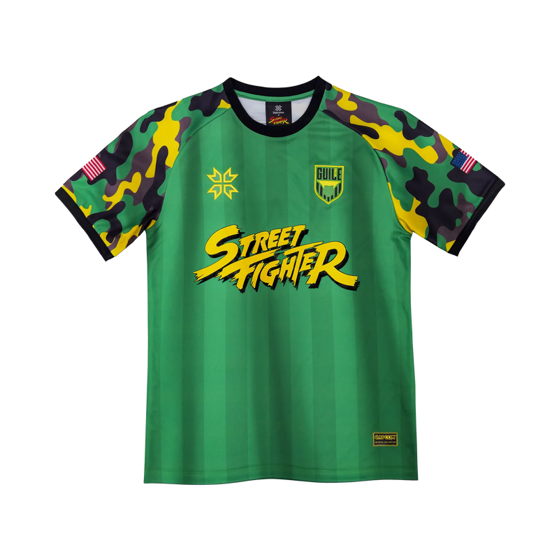 Street Fighter Guile Jersey