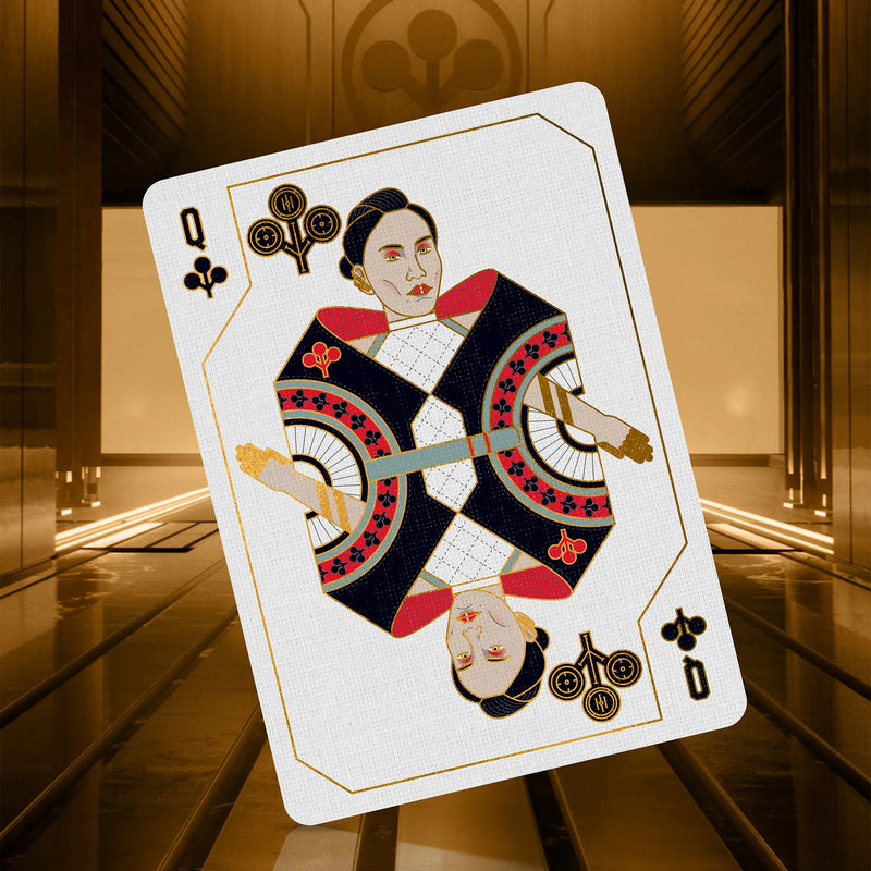 Cyberpunk 2077 Playing Cards - Gold Edition