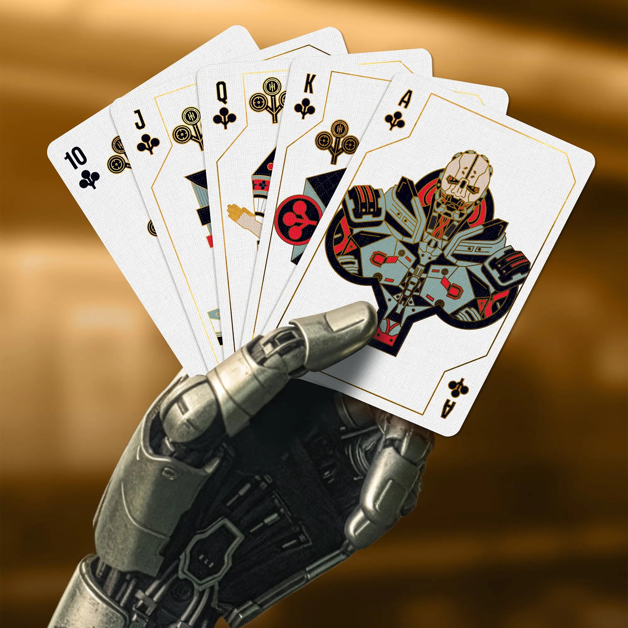 Cyberpunk 2077 Playing Cards - Gold Edition | Official Licensed Deck