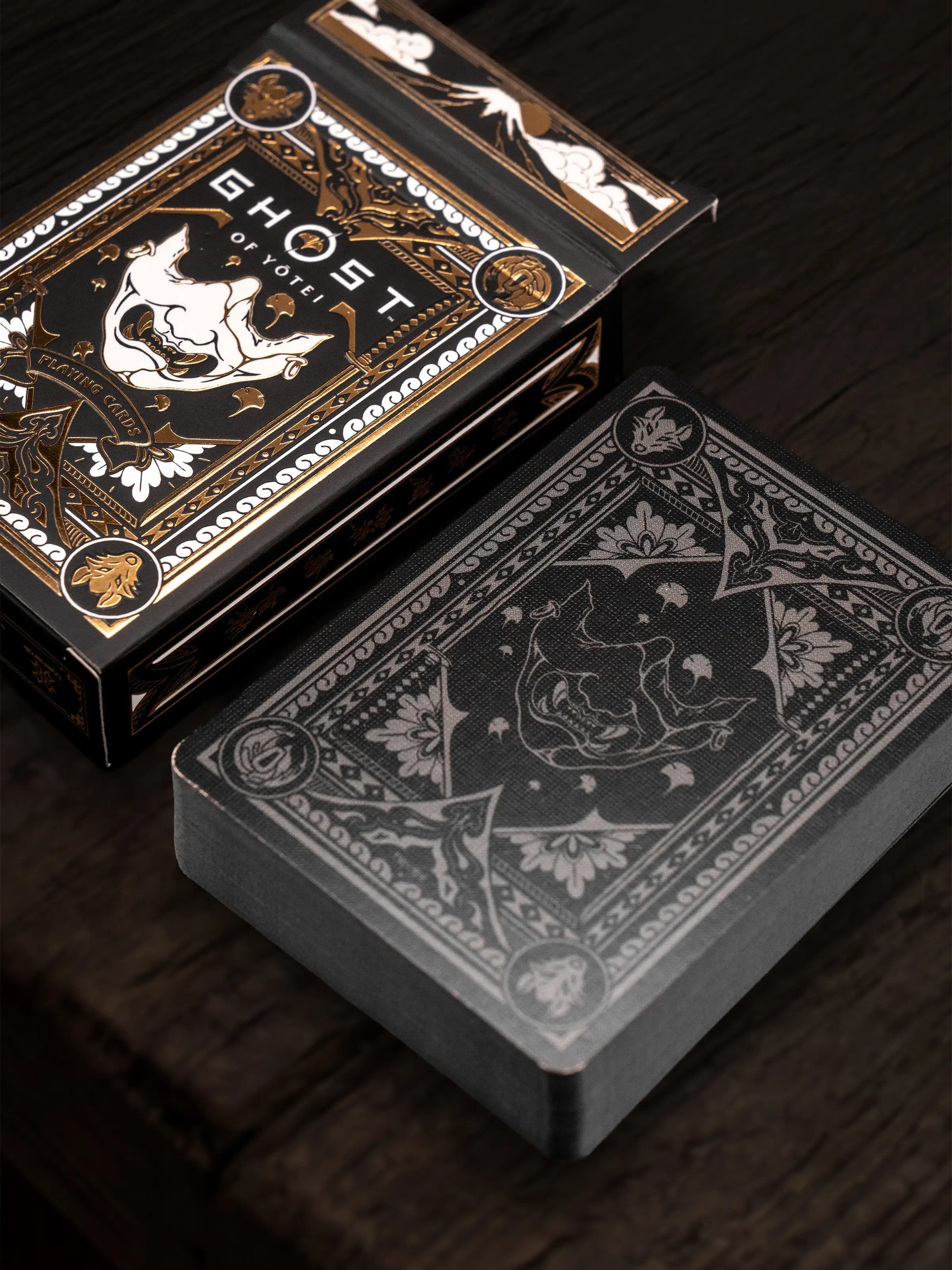 Ghost of Yōtei Playing Cards - Black Edition