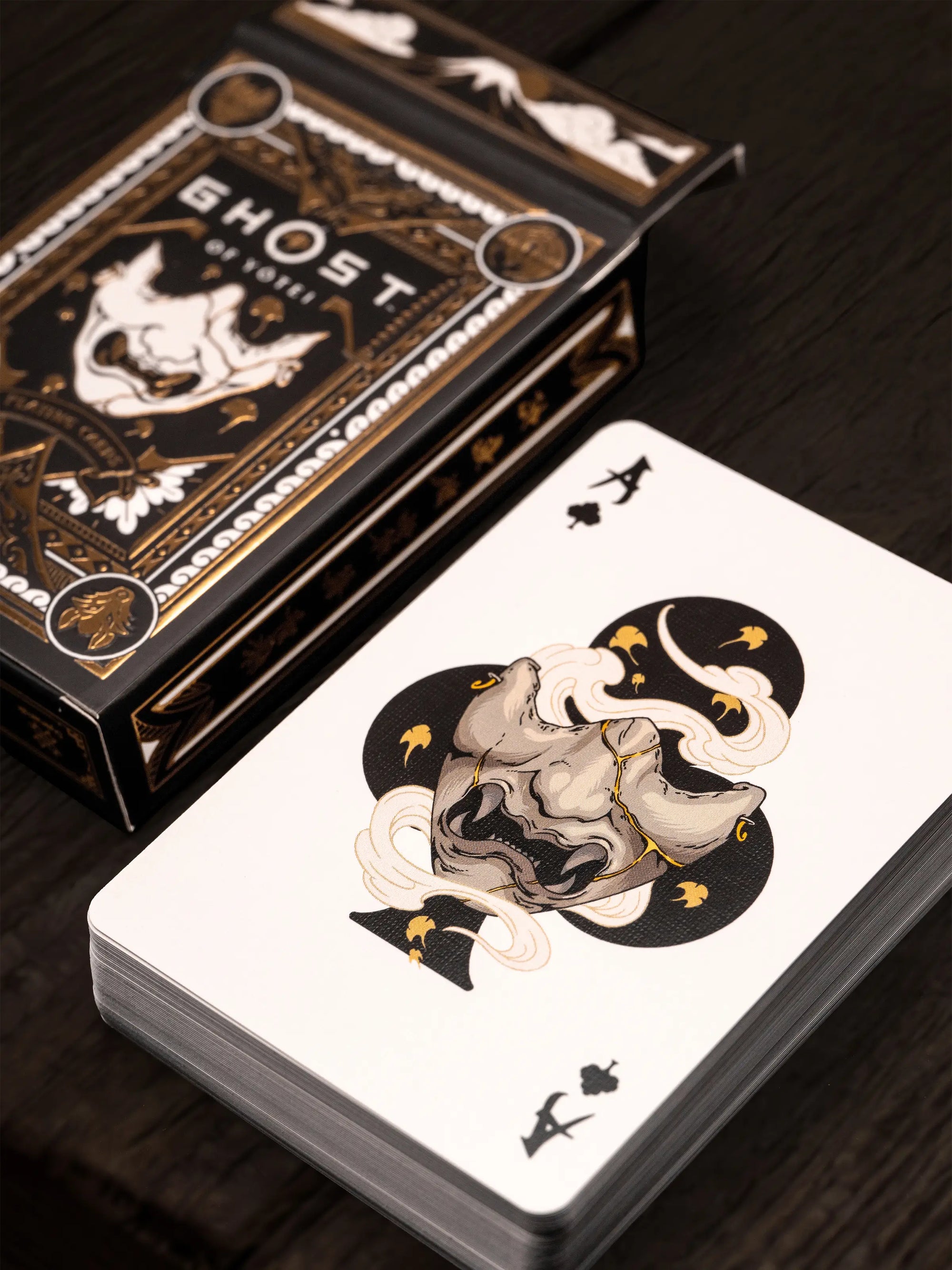 Ghost of Yōtei Playing Cards - Black Edition