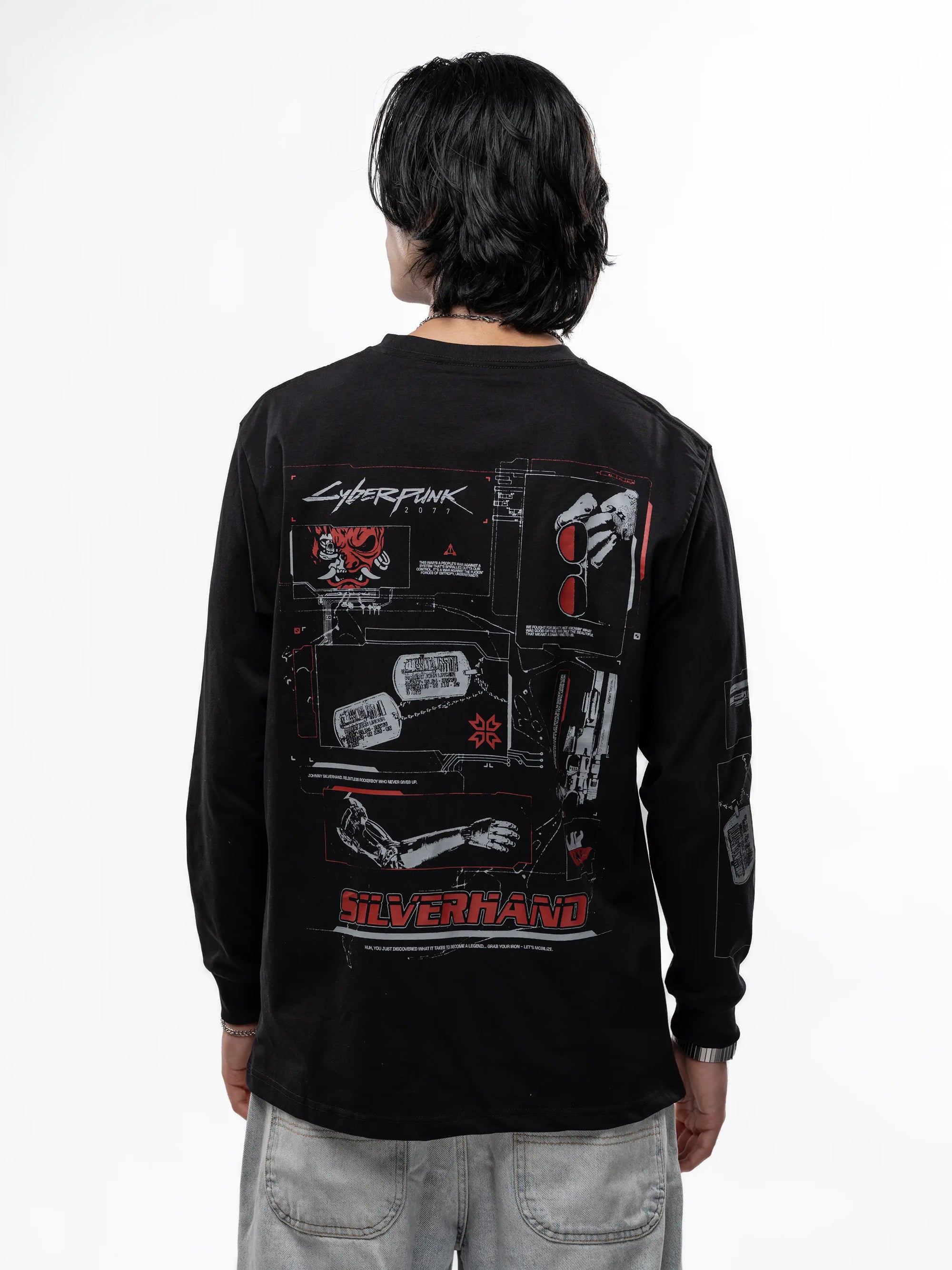 Cyberpunk 2077 Silverhand LS Tee