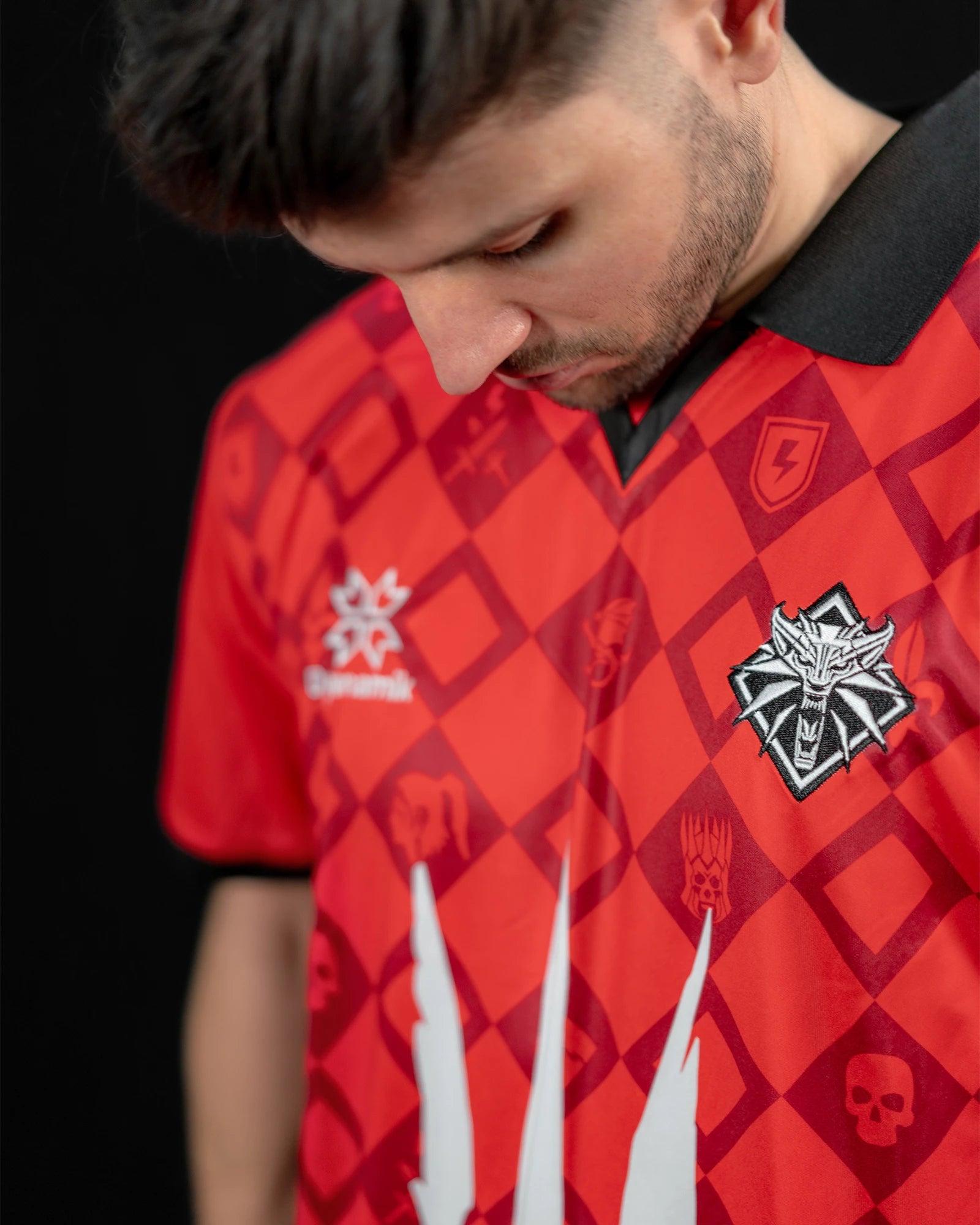 The Witcher Team Jersey Red - Dyenamik