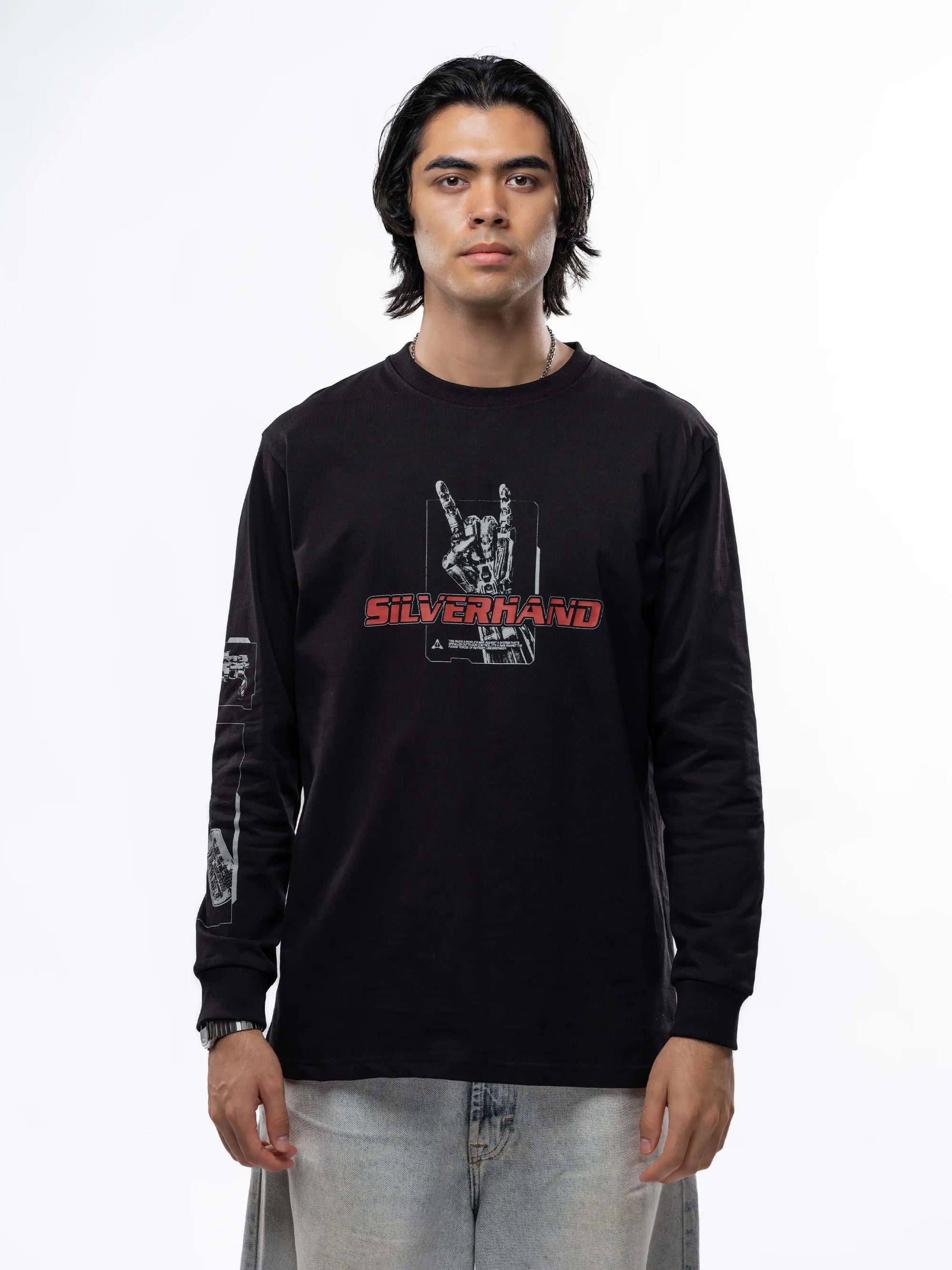 Cyberpunk 2077 Silverhand LS Tee