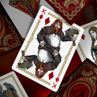 God of War Playing Cards - Blades of Chaos Edition