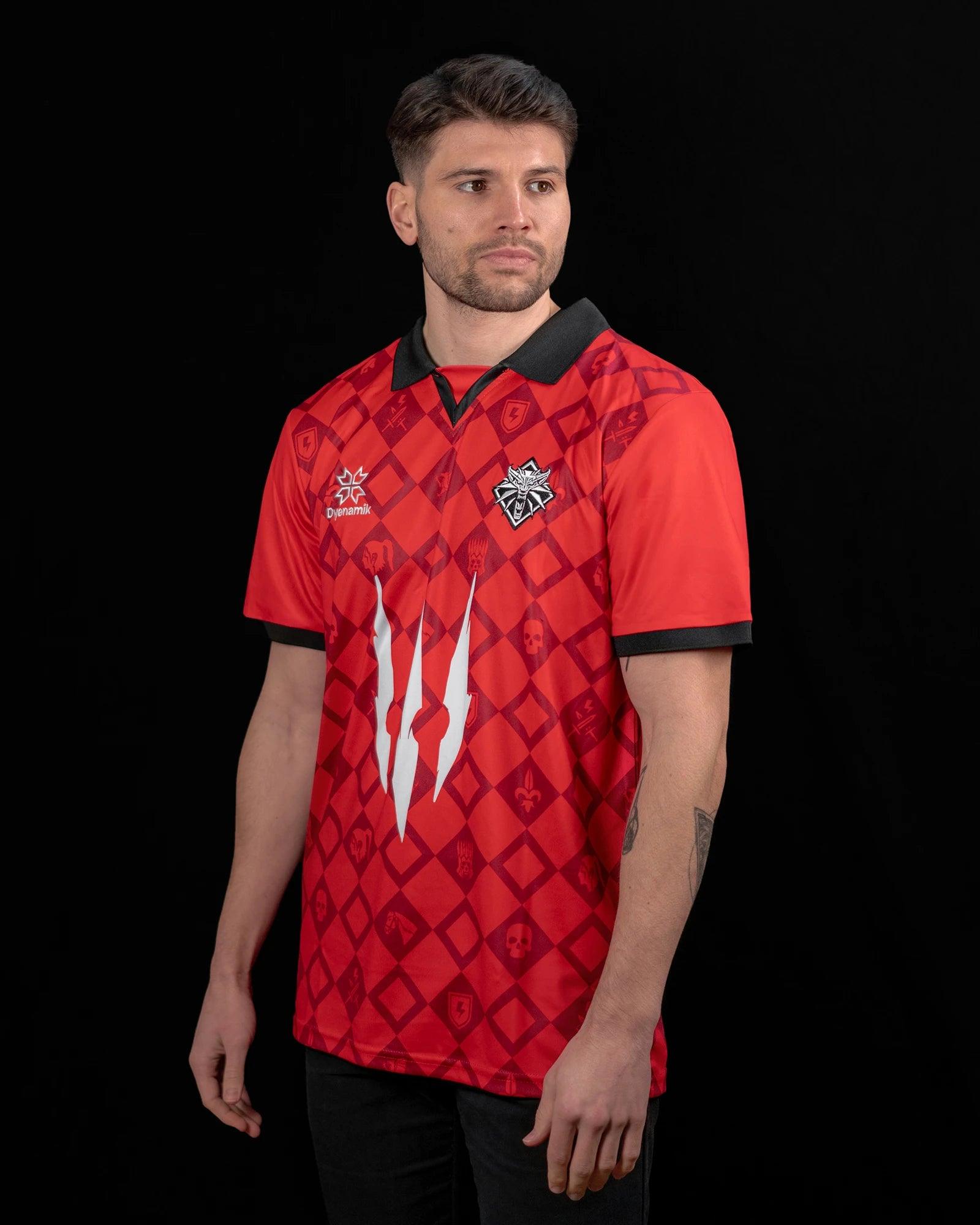 The Witcher Team Jersey Red - Dyenamik
