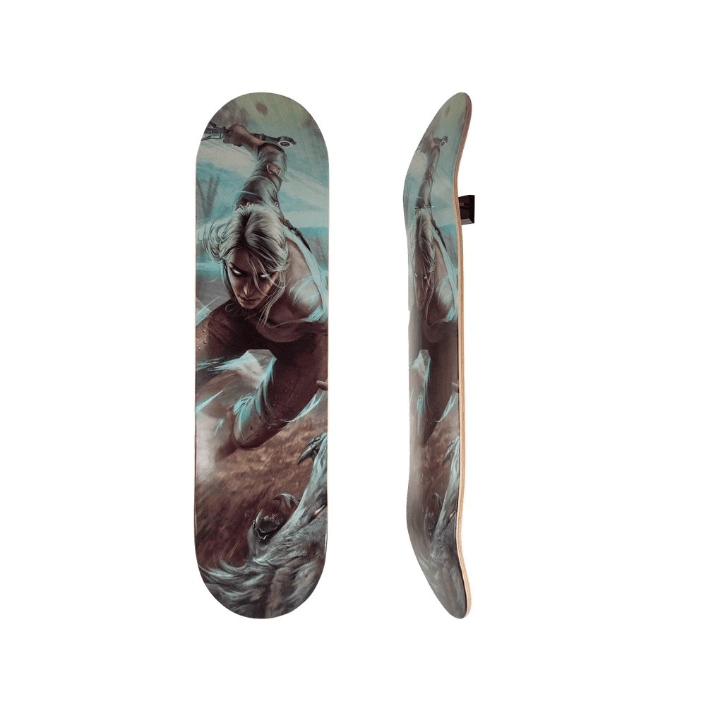 The Witcher Ciri Skateboard Deck - Dyenamik