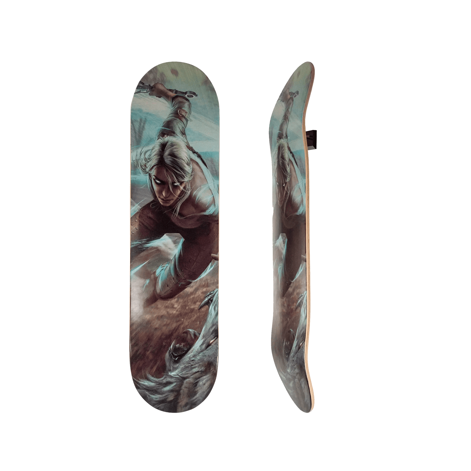 The Witcher Ciri Skateboard Deck - Dyenamik