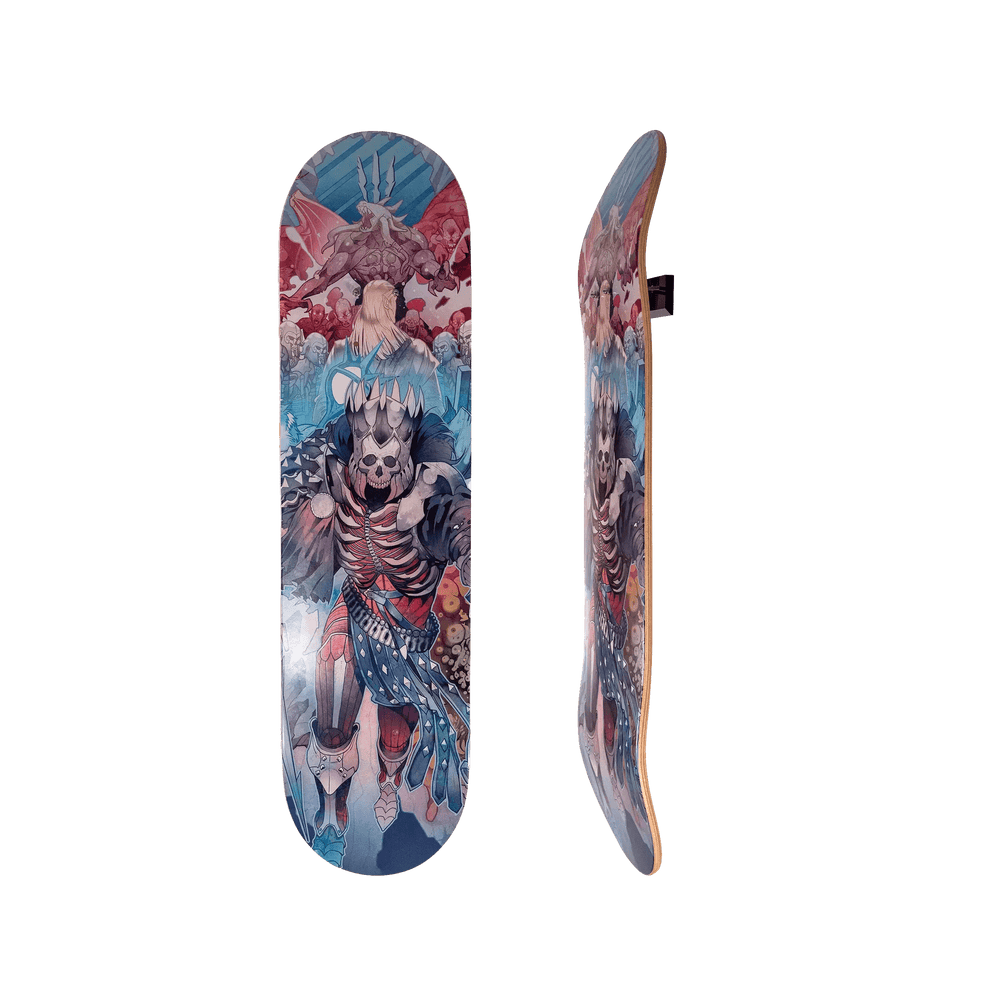 The Witcher Wild Hunt Skateboard Deck - Dyenamik