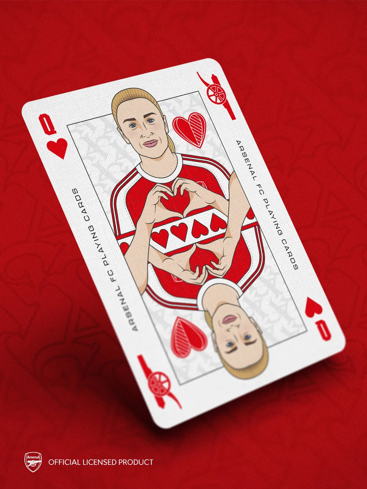 Arsenal FC Playing Cards - Home Edition