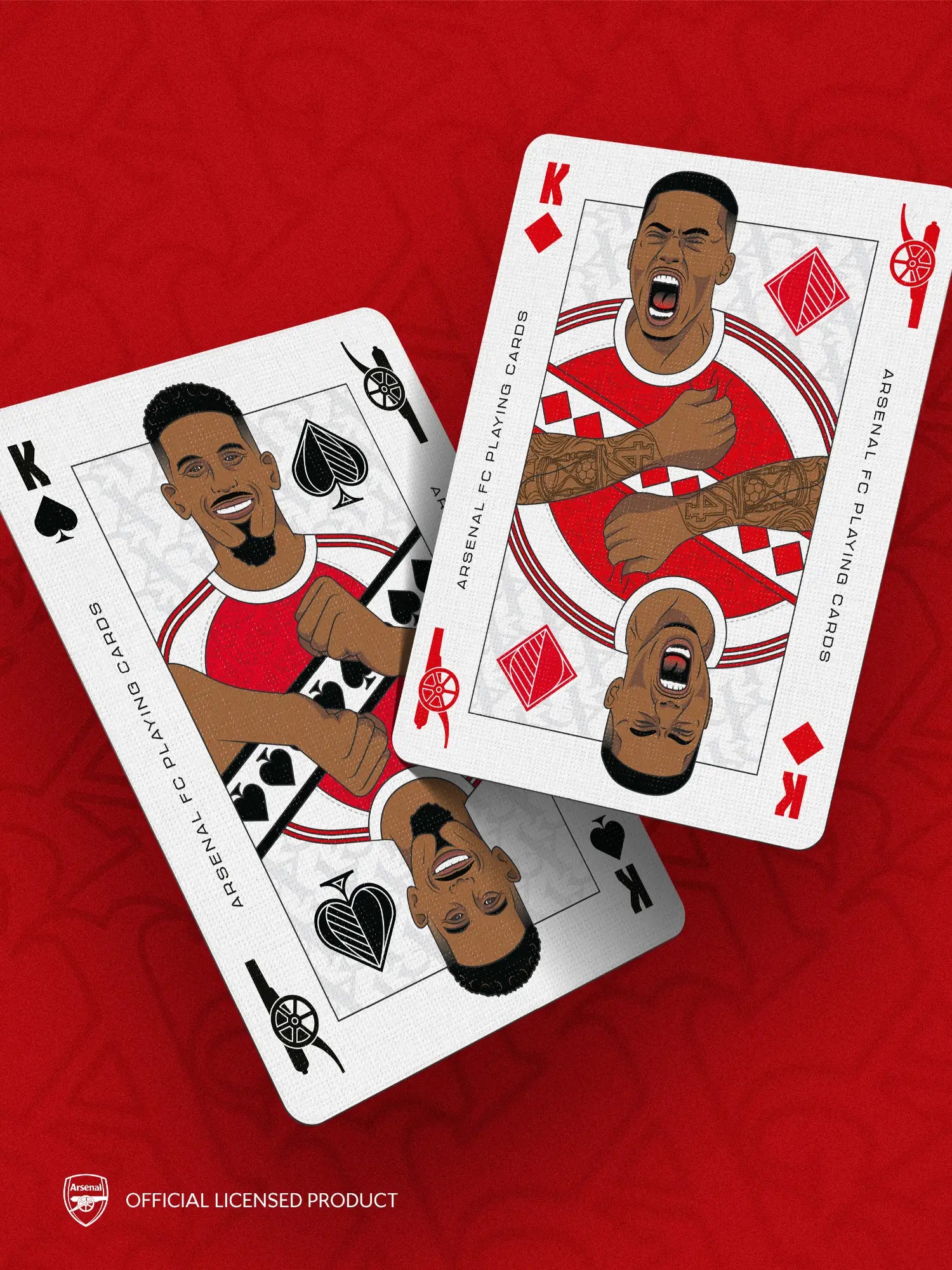 Arsenal FC Playing Cards - Home Edition