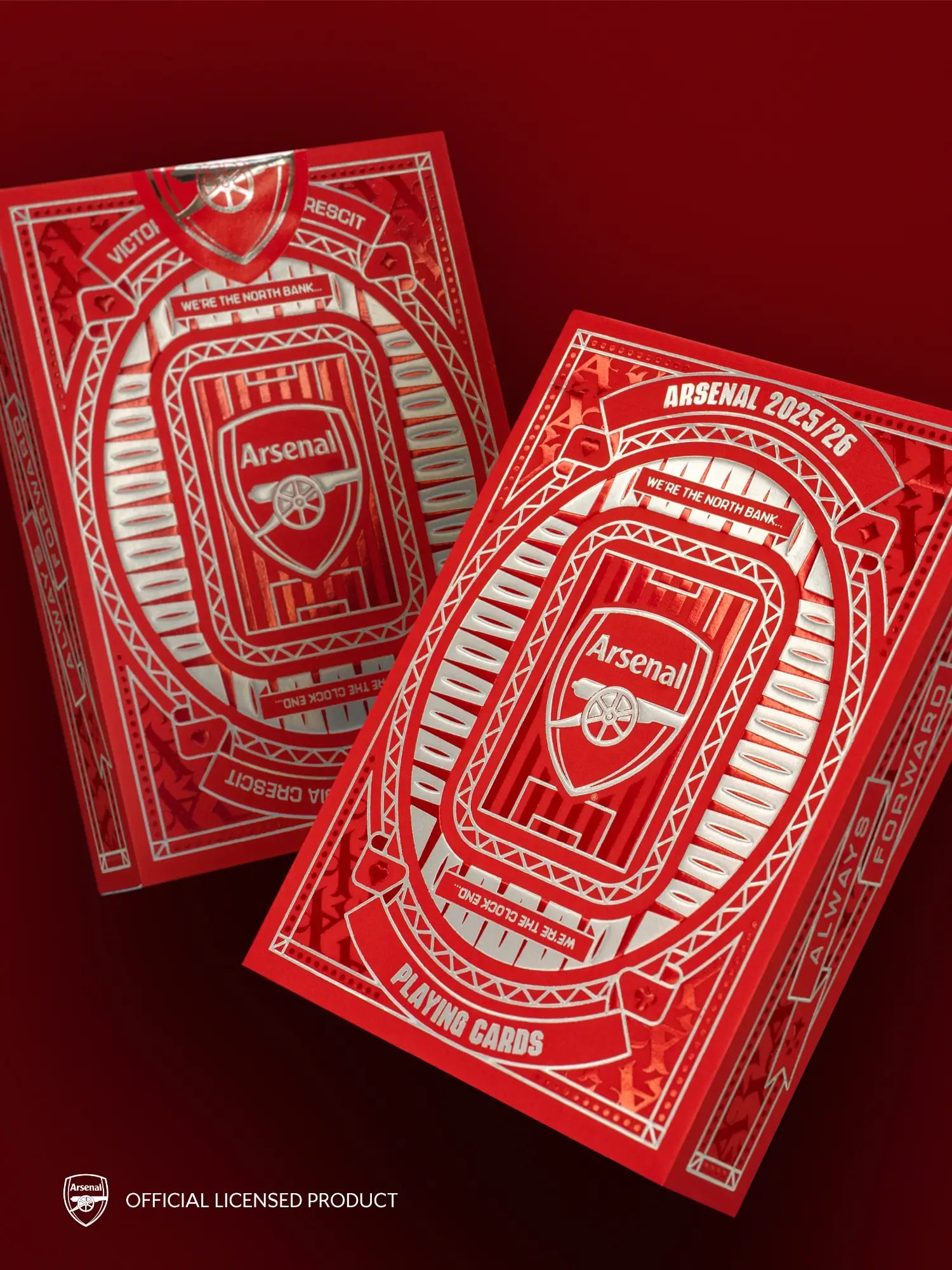 Arsenal FC Playing Cards - Home Edition