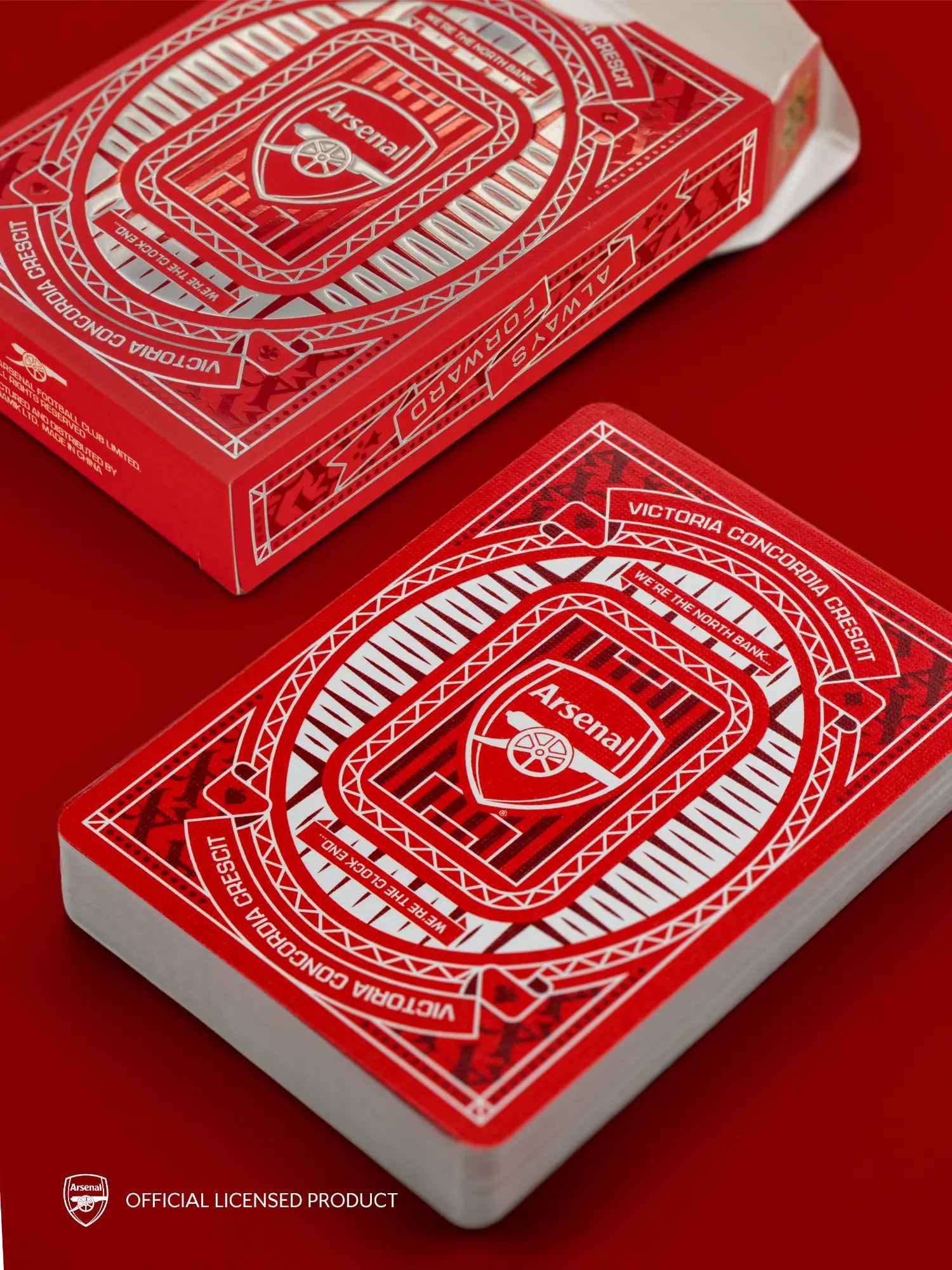 Arsenal FC Playing Cards - Home Edition