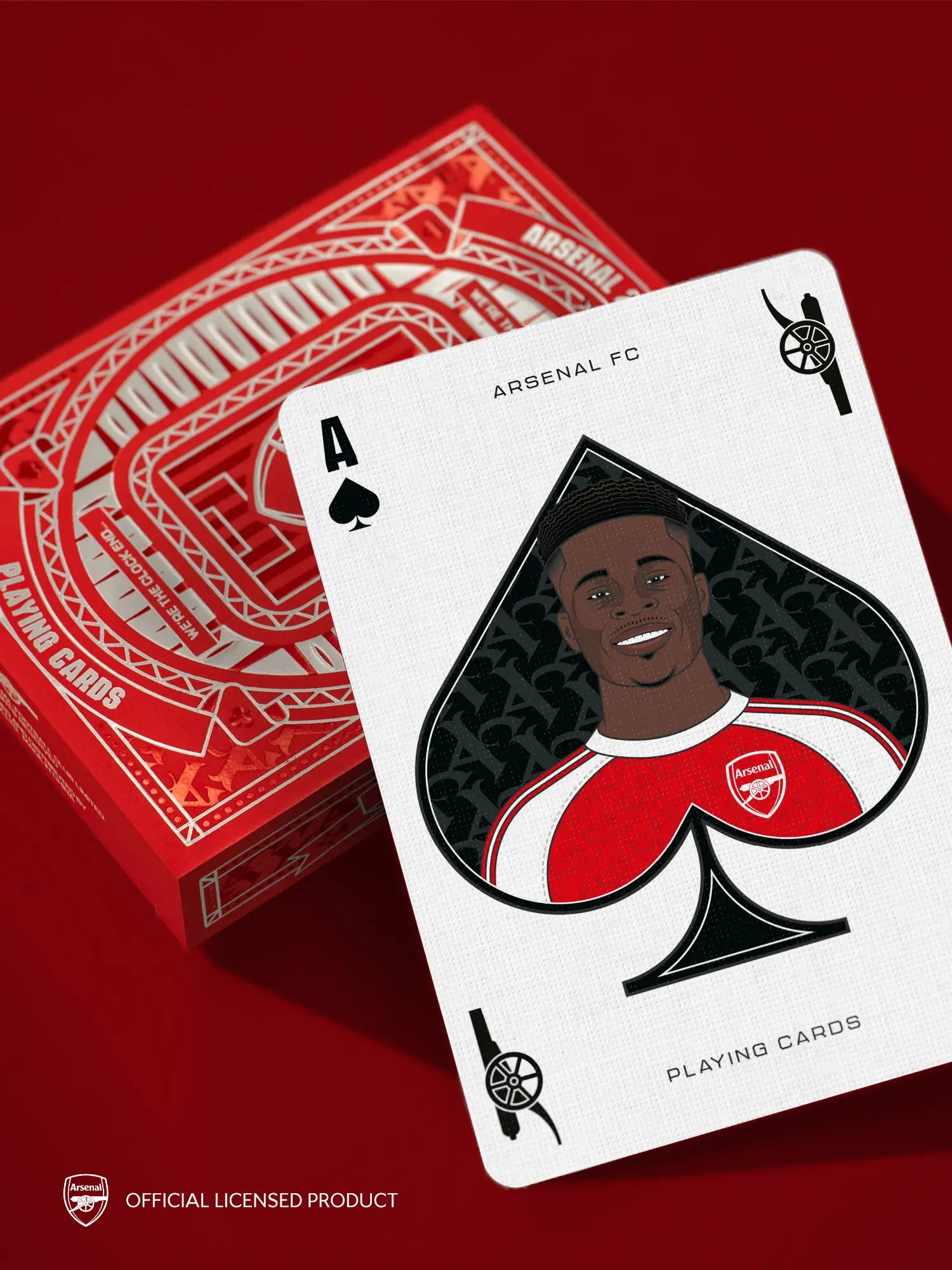 Arsenal FC Playing Cards - Home Edition