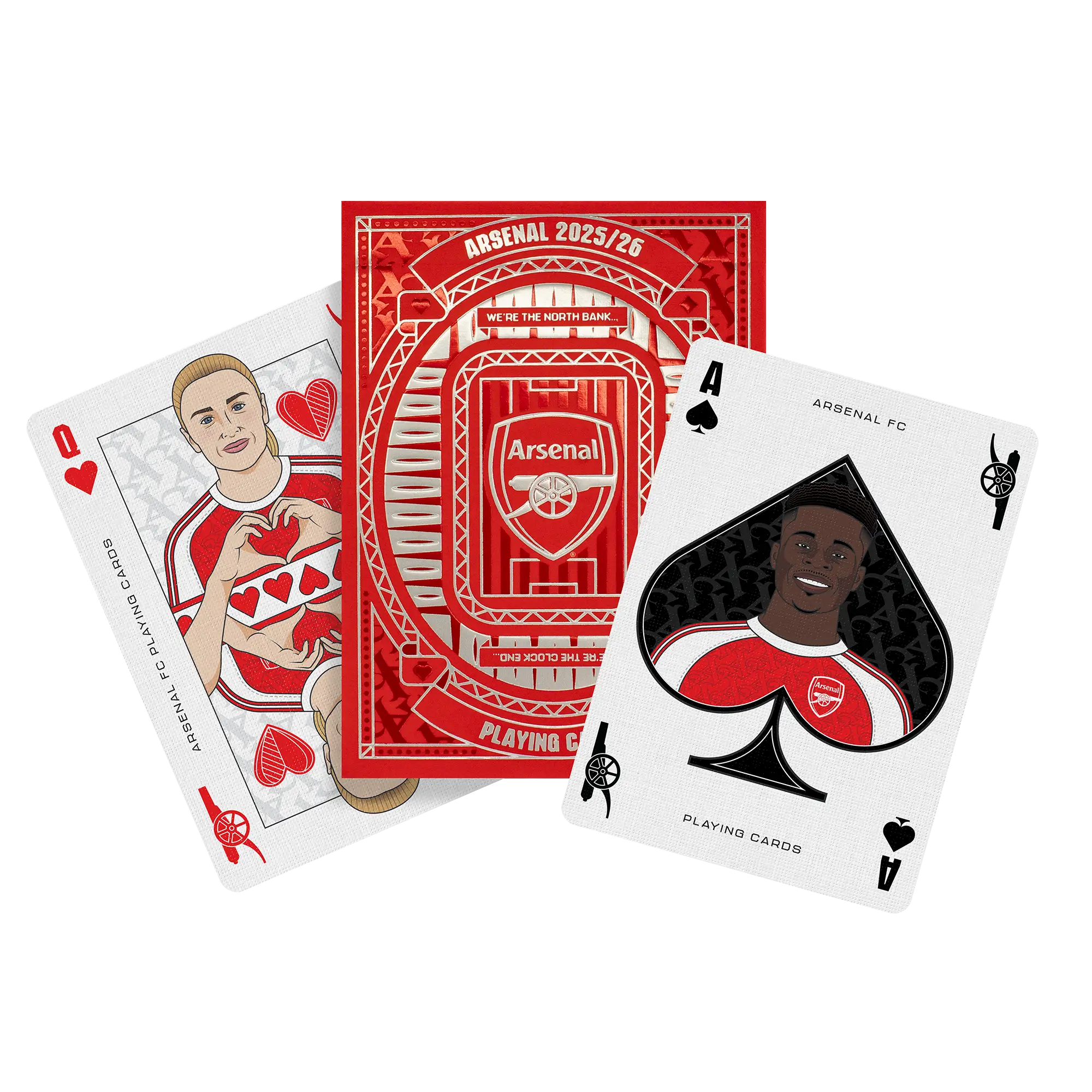 Arsenal FC Playing Cards - Home Edition