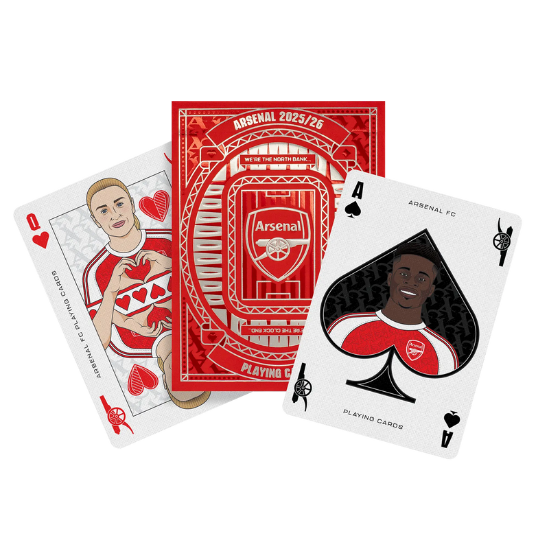 Arsenal FC Playing Cards - Home Edition
