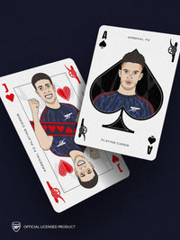 Arsenal FC Playing Cards: Away Edition