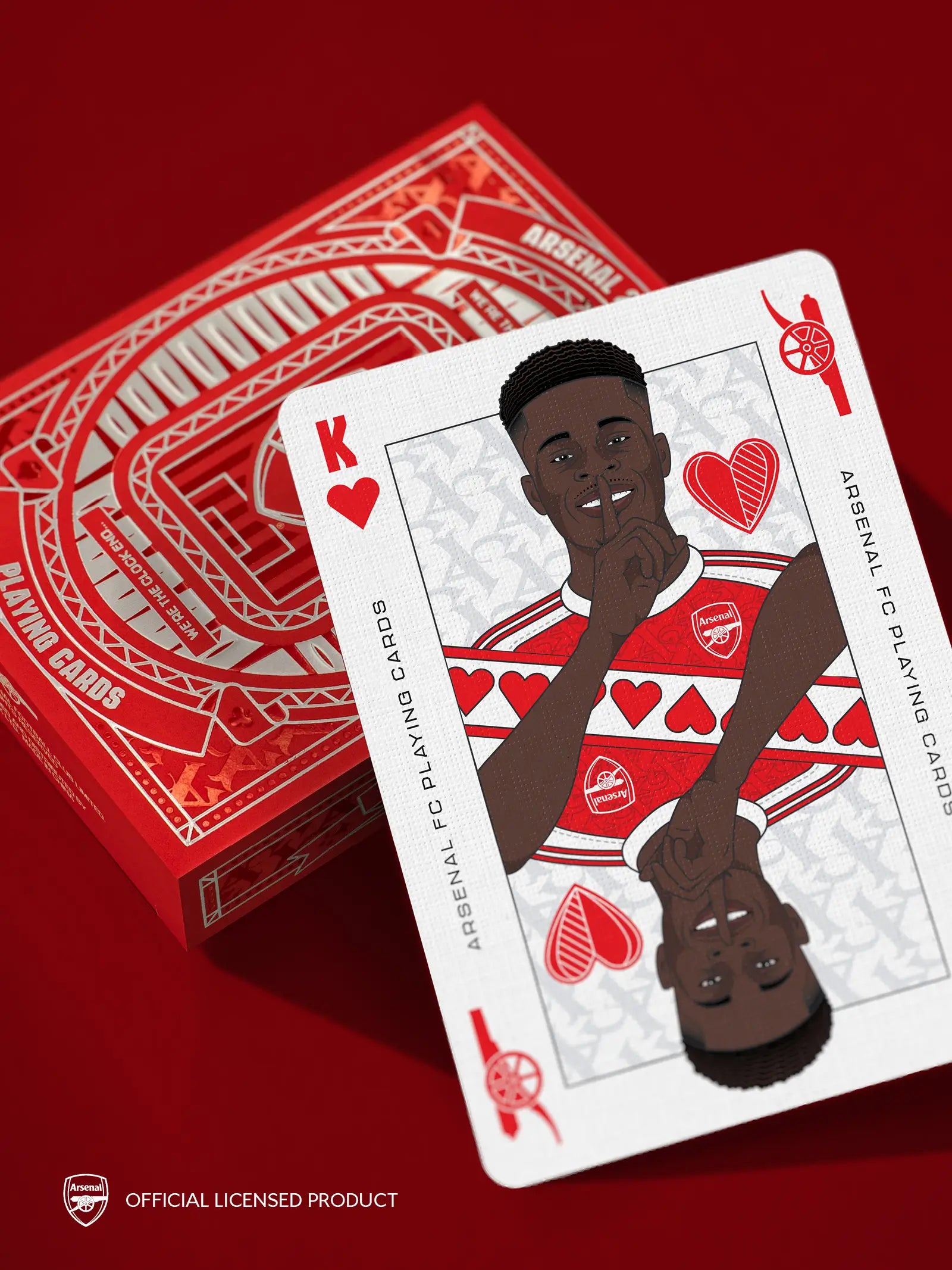 Arsenal FC Playing Cards - Home Edition