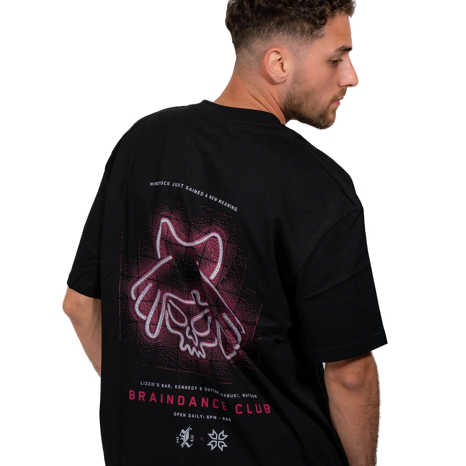 T-shirt Cyberpunk 2077 Cyber Quesadilla Graphic Tee Noir Taille L T-shirt Cyberpunk 2077 Cyber Quesadilla Graphic Tee Noir Taille L