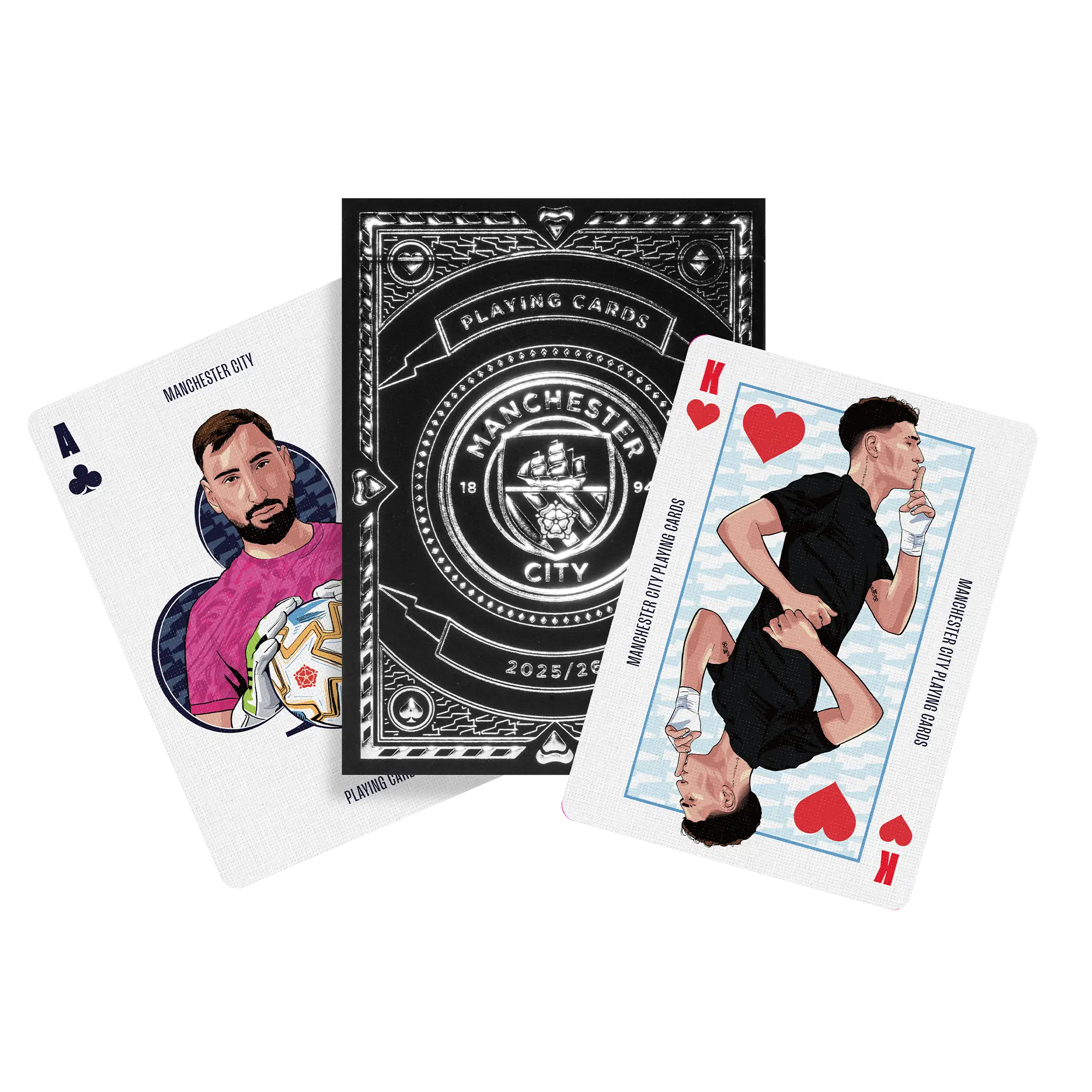 Manchester City FC Playing Cards - Away Edition