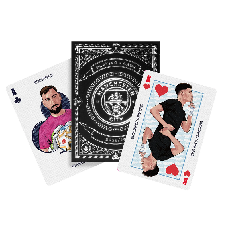 Manchester City FC Playing Cards - Away Edition