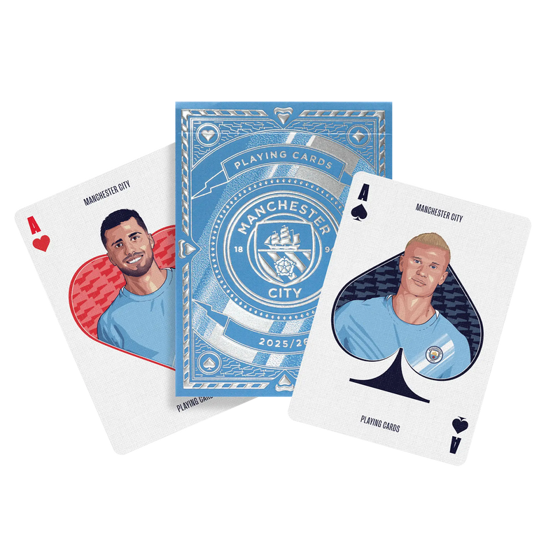 Manchester City FC Playing Cards - Home Edition