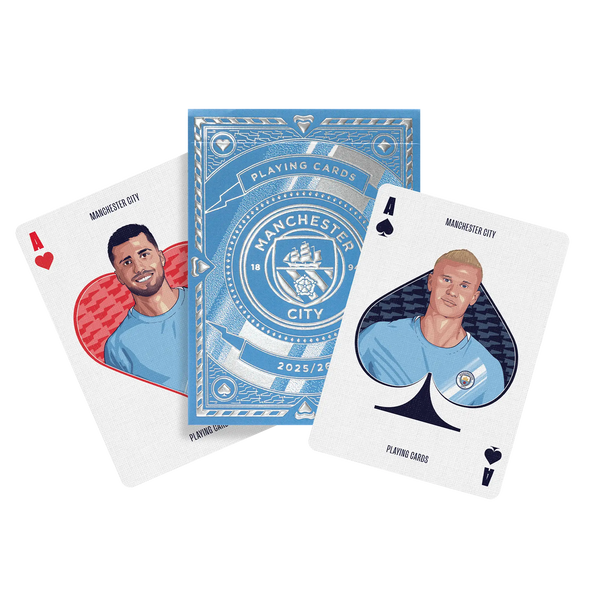 Manchester City FC Playing Cards - Home Edition