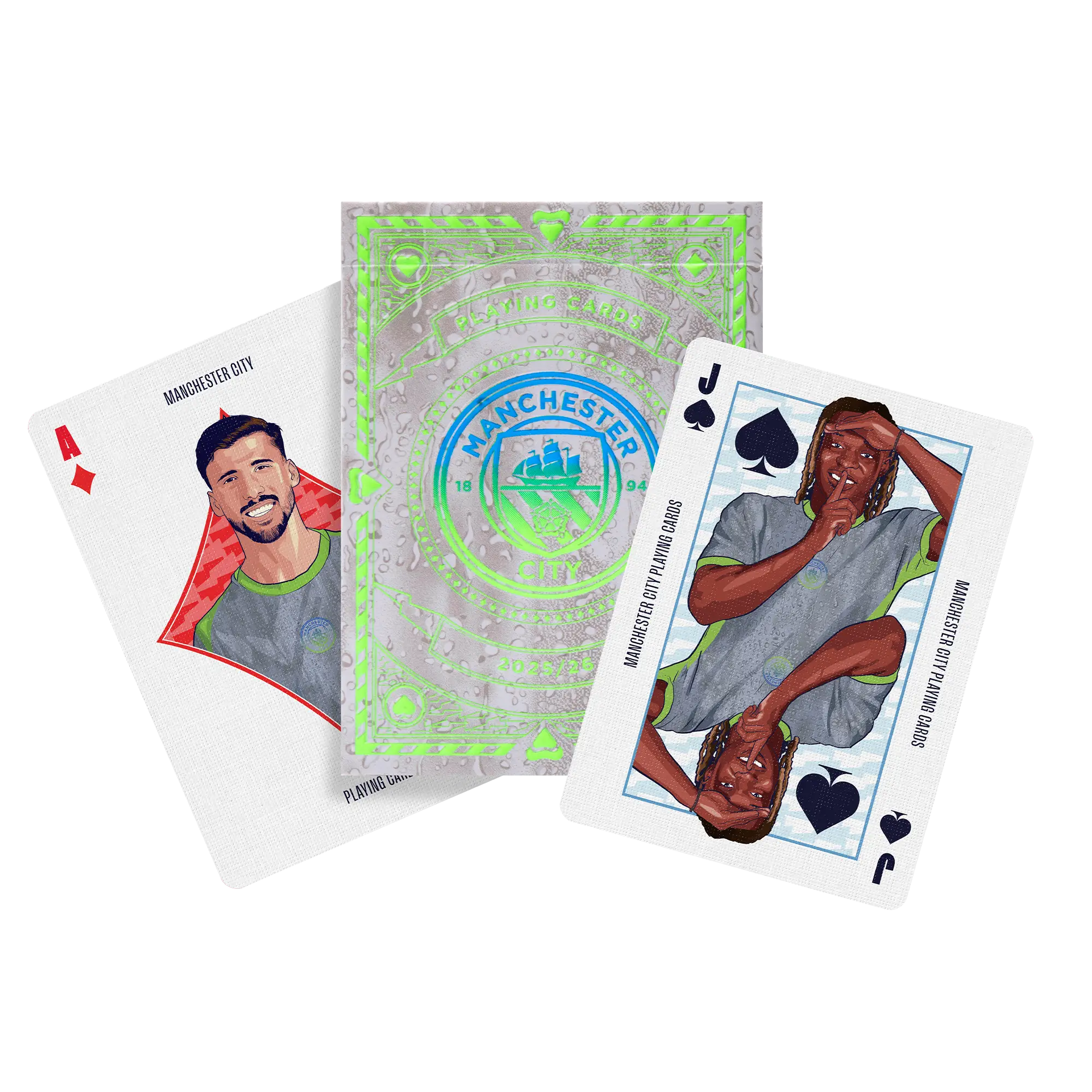 Manchester City FC Playing Cards - Third Edition