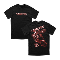 Cyberpunk 2077 - Samurai Retro Band Tee Red