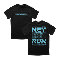 Cyberpunk 2077 - Net Run Club Tee (B) Blue