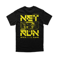 Cyberpunk 2077 - Net Run Club Tee (B) Yellow