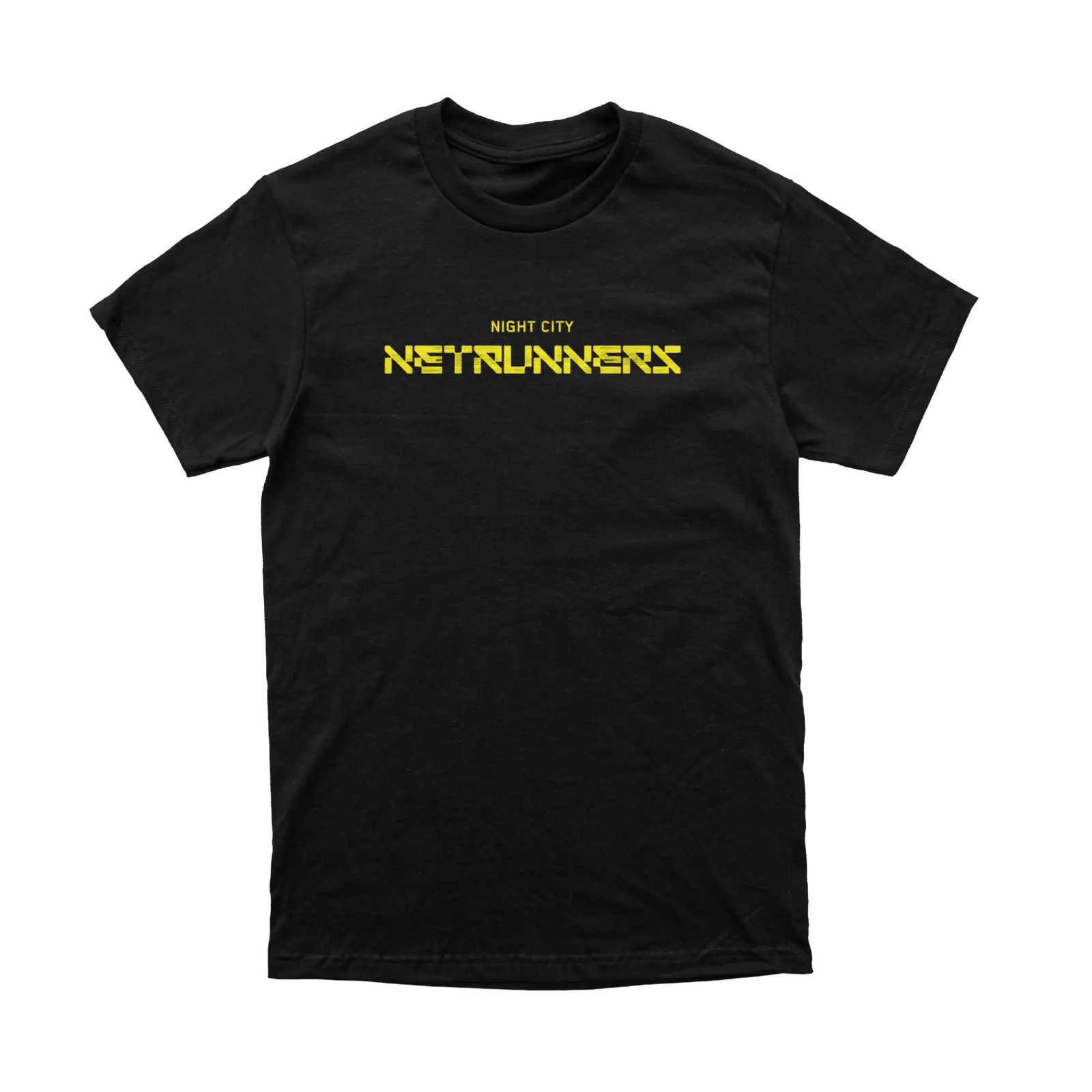 Cyberpunk 2077 - Net Run Club Tee (B) Yellow