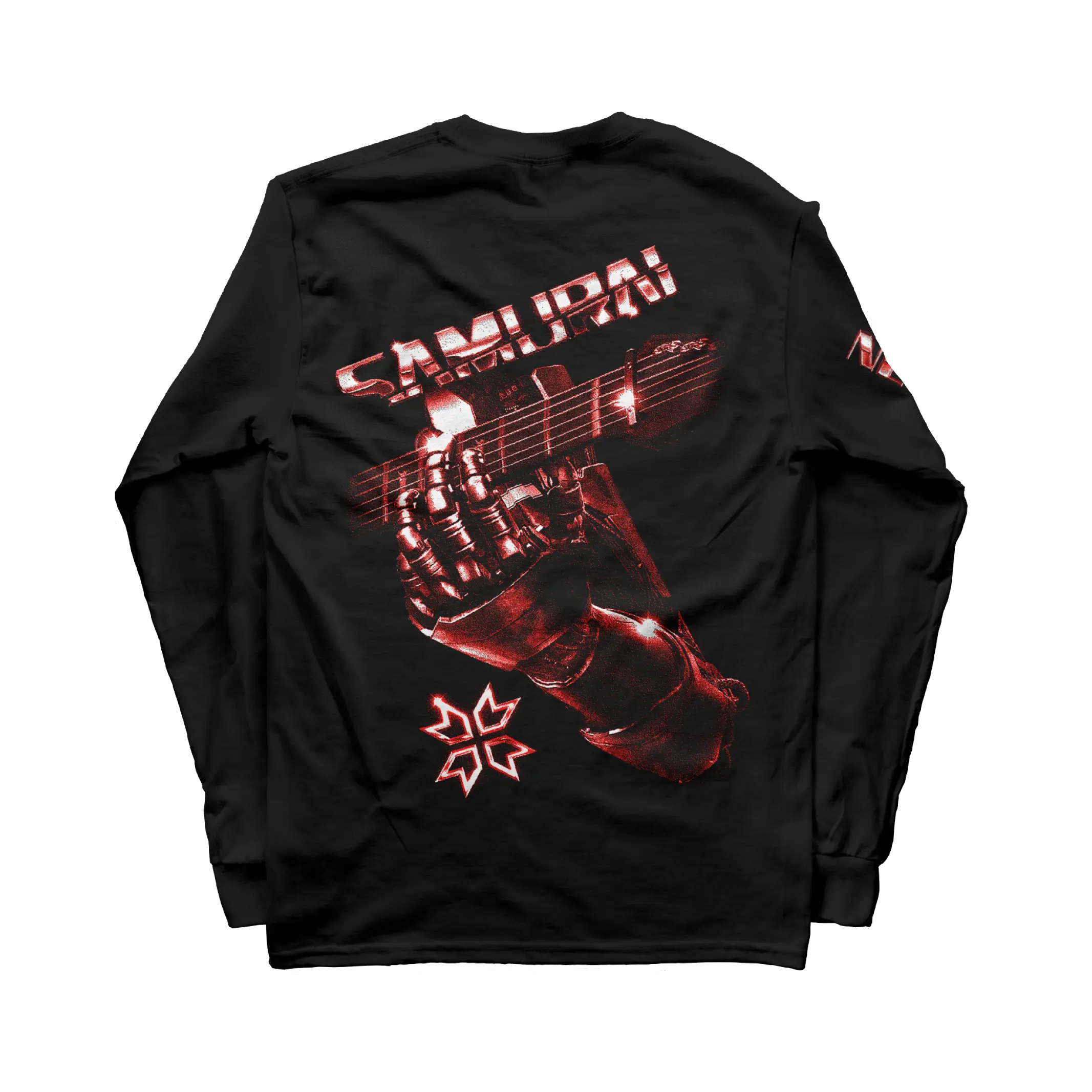 Cyberpunk 2077 - Samurai Retro Band LS Red