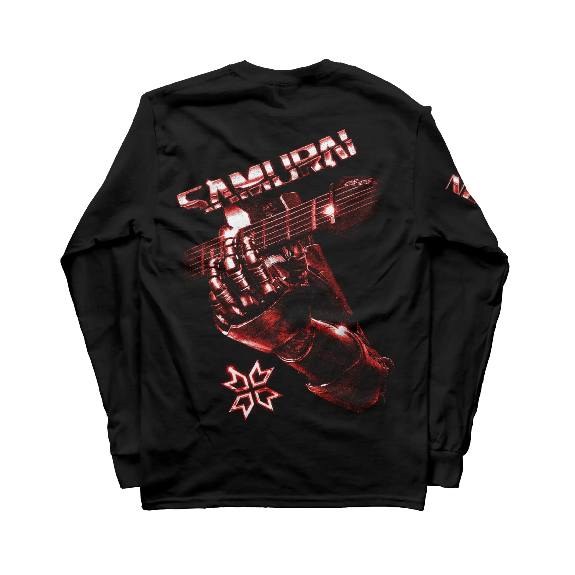 Cyberpunk 2077 - Samurai Retro Band LS Red