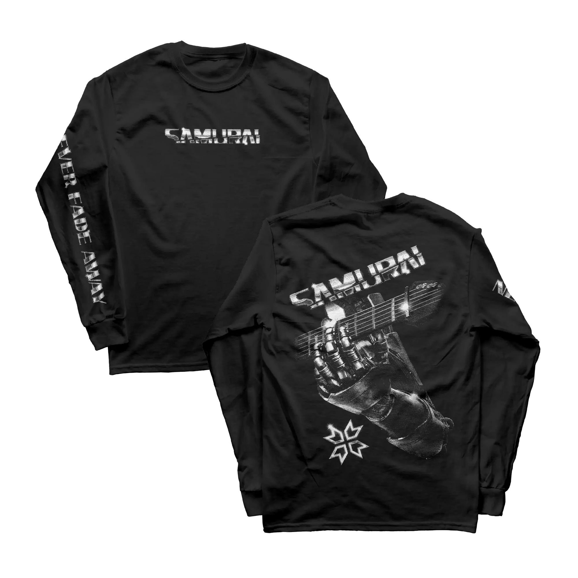 Cyberpunk 2077 - Samurai Retro Band LS Silver