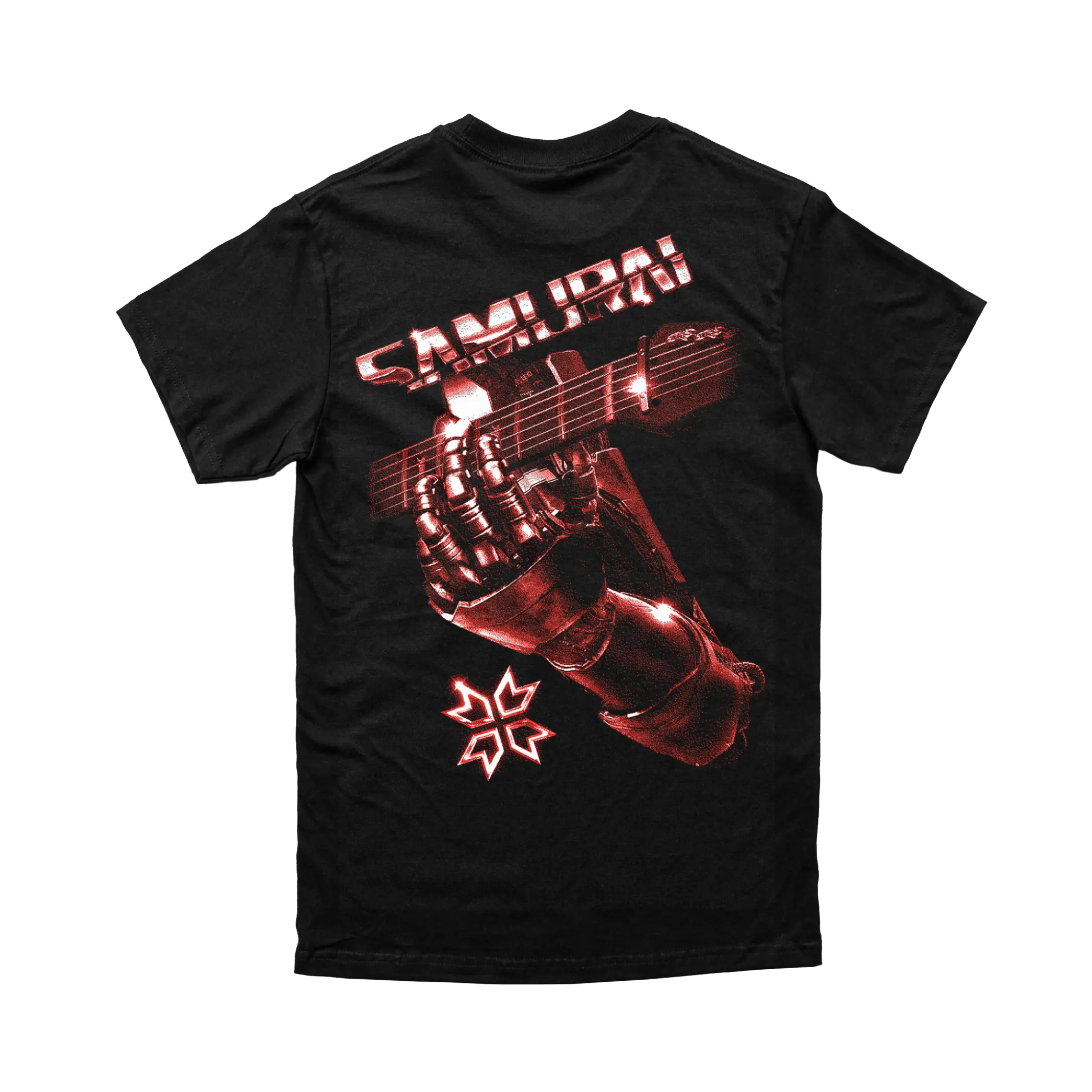 Cyberpunk 2077 - Samurai Retro Band Tee Red