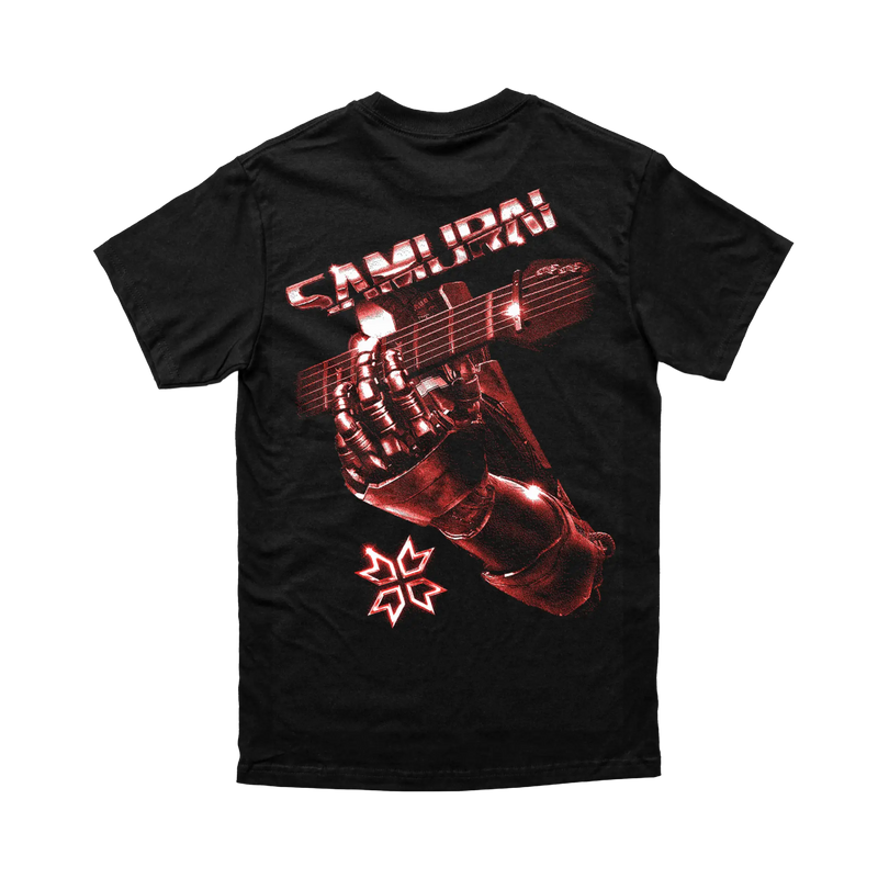 Cyberpunk 2077 - Samurai Retro Band Tee Red