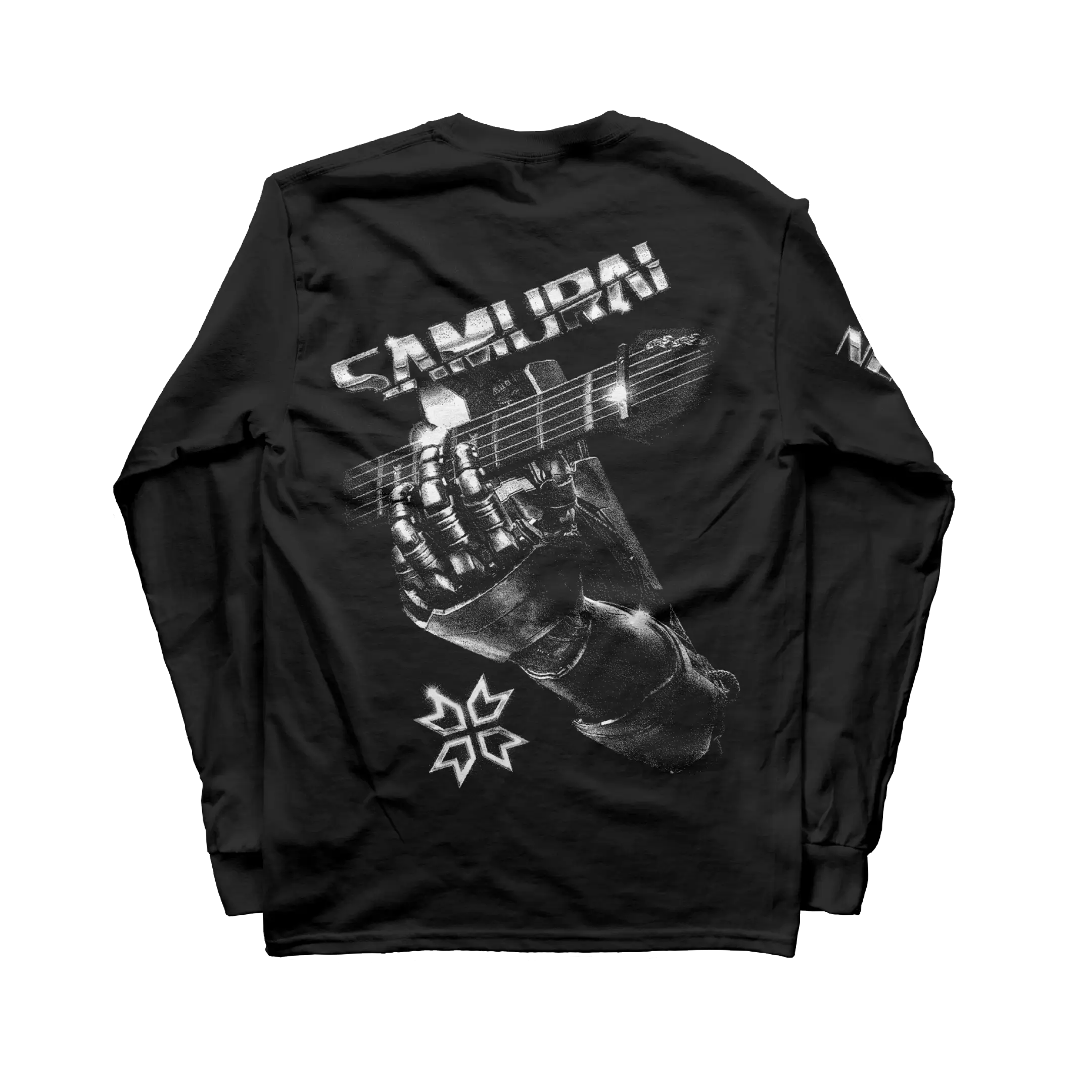 Cyberpunk 2077 - Samurai Retro Band LS Silver