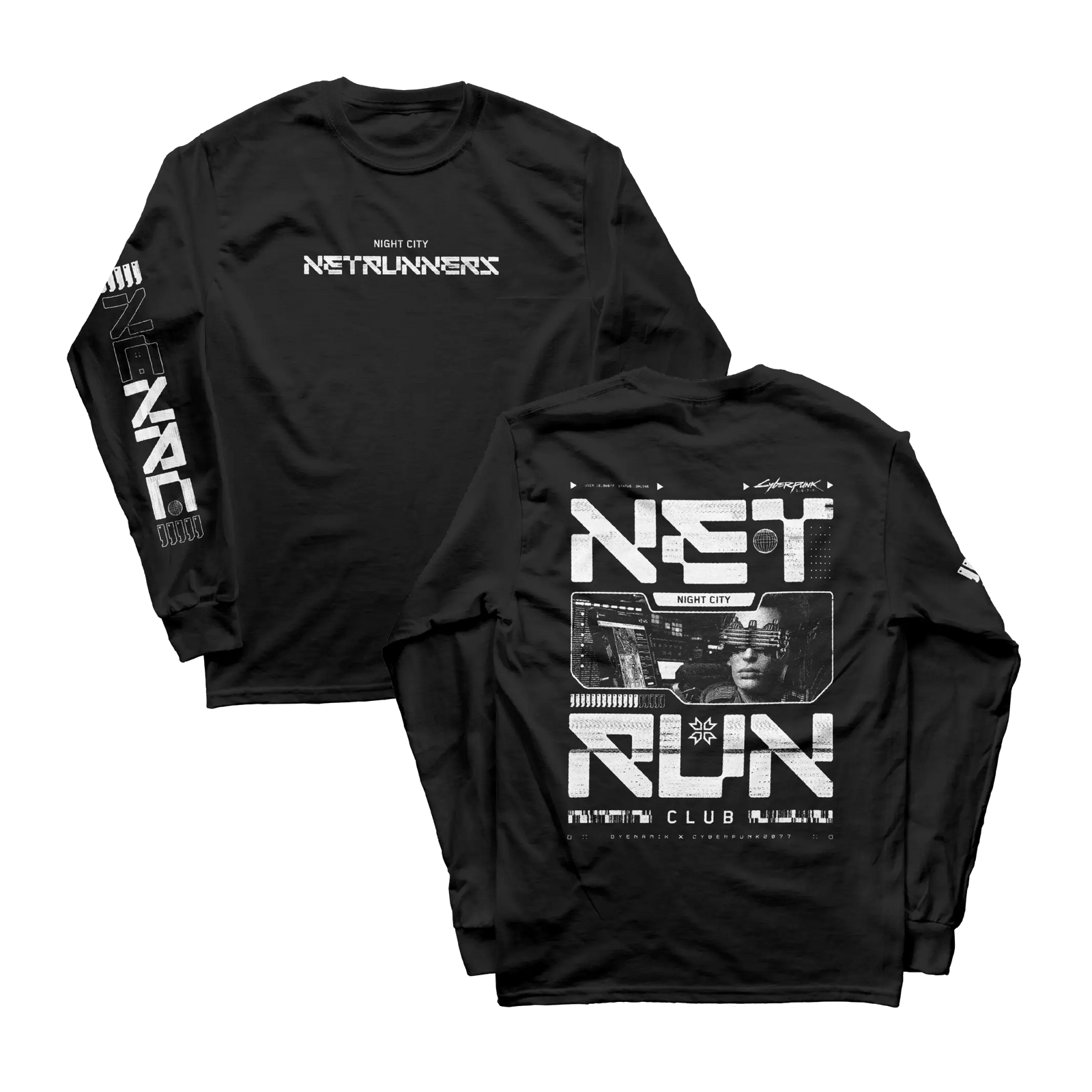 Cyberpunk 2077 - Net Run Club LS (B) White