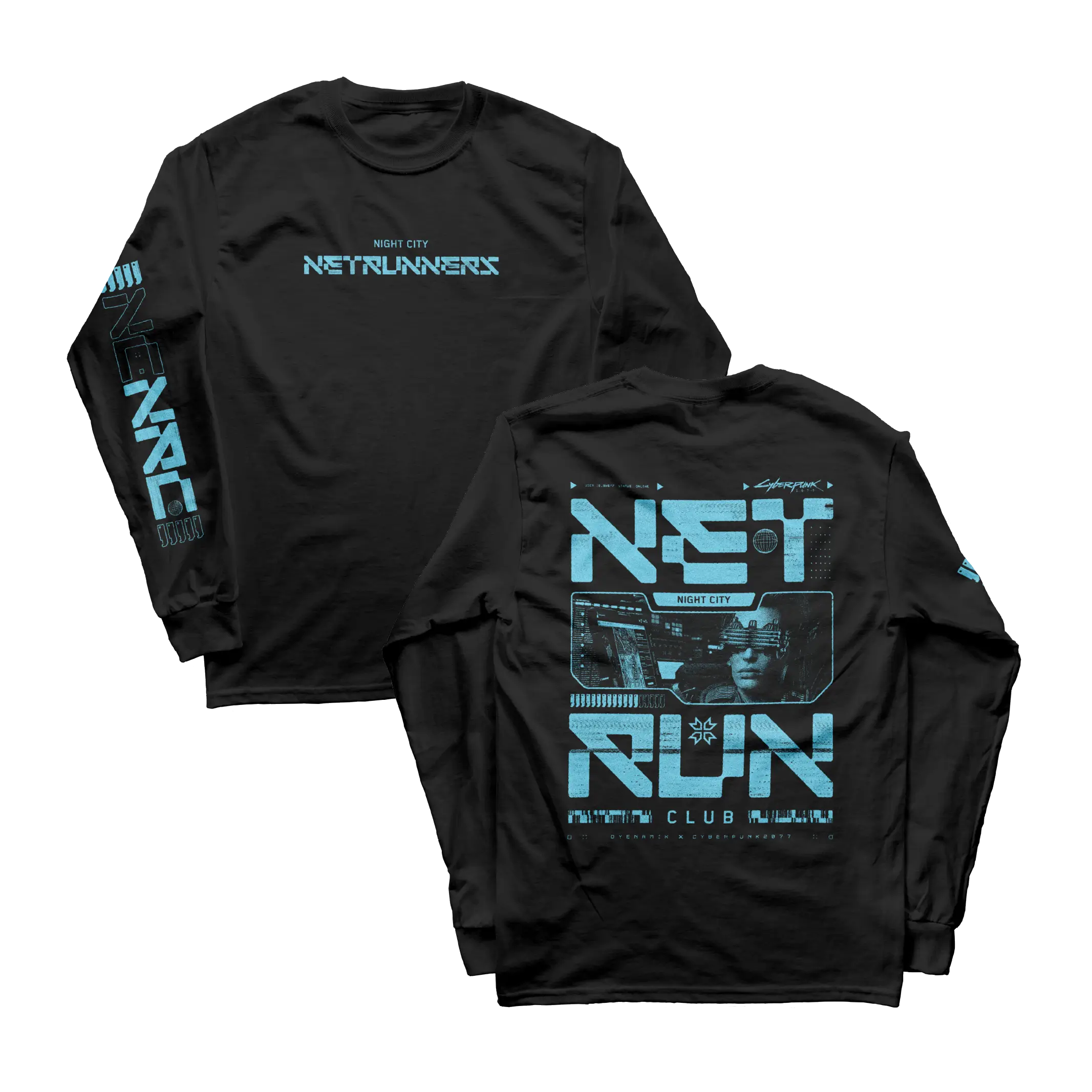 Cyberpunk 2077 - Net Run Club LS (B) Blue