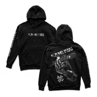 Cyberpunk 2077 - Samurai Retro Band Hoodie Silver