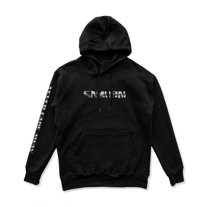 Cyberpunk 2077 - Samurai Retro Band Hoodie Silver