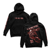 Cyberpunk 2077 - Samurai Retro Band Hoodie Red